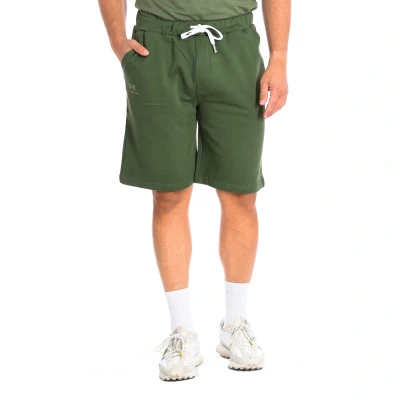 Image of La Martina TMB003 FP221 Mens sports shorts Green Cotton Size 2XL
