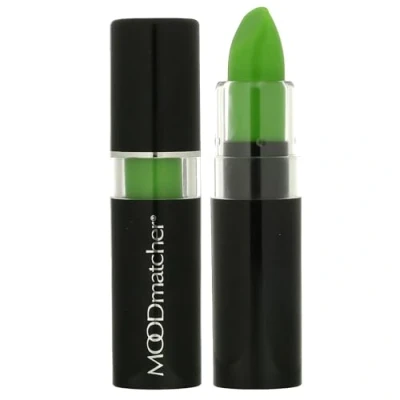 Image of Fran Wilson MOODmatcher Original Color Change Lipstick, GREEN 12 HOUR Long Wear, Waterproof, Ultra Hydrating and Moisturizing with Aloe &amp; Vitamin E, Smudgeproof, Fadeproof Kissproof, 0.12 Oz (3.5g)