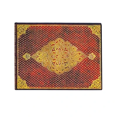 Image of Paperblanks Hardcover Journal Golden Trefoil Unlined Guest Book (230 x 180 mm)