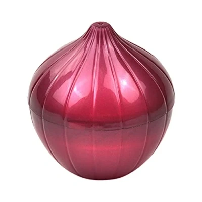 Image of Kitchen Food Crisper Vegetable Container Onion Garlic Tomato Lemon Green Refrigerator For Storage Box