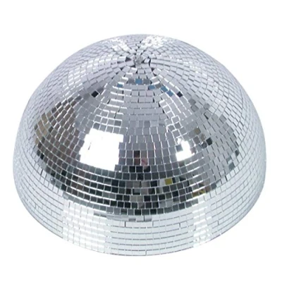 Image of Half mirror ball 40cm with safety motor