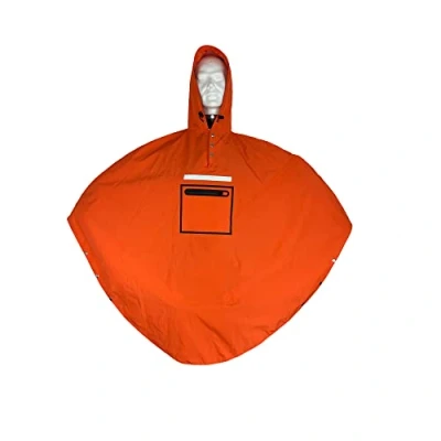 Image of The people&#039;s Poncho 3.0, Hardy Orange, One Size