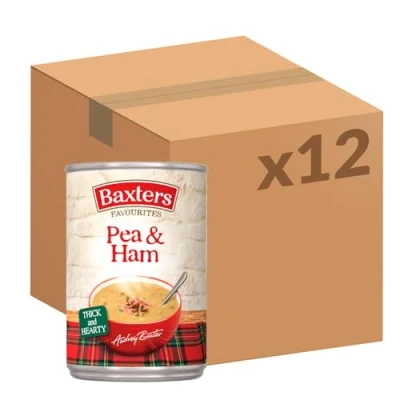 Image of Baxters Favourites Pea and Ham Soup, 400 g, Pack of 12
