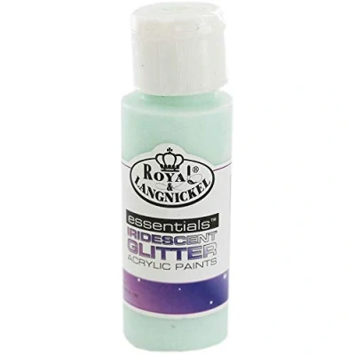Image of Royal &amp; Langnickel Glitter Gleaming Green Acrylic Paint 59ml