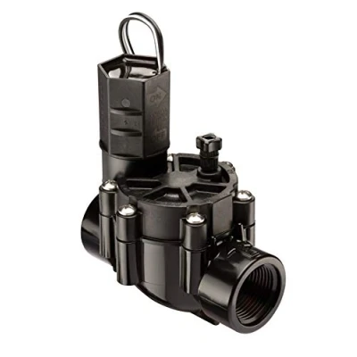 Image of Rain Bird 1&quot; CP100 in line Automatic Sprinkler Valve, 1 inch x Female Thread, Black