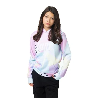 Image of Hype Girls Multi Pastel Collage Hoodie
