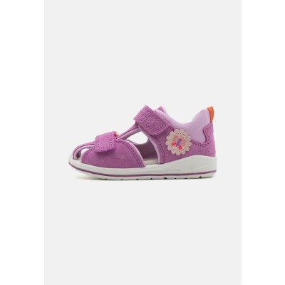 Image of Superfit Boomerang Sandals for kids, Size: 7K, Lila Leather and textile
