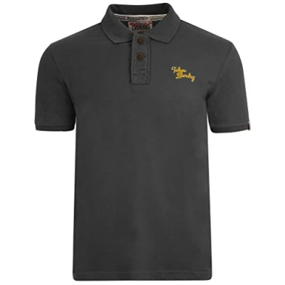 Image of Tokyo Laundry Penn State Polo Shirt in Charcoal Marl S