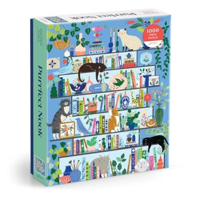 Image of Galison 9780735382725, Purrfect Nook 1000 Piece Puzzle