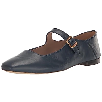 Image of Sam Edelman Womens Michaela Mary Jane Flat, Hudson Navy, 8 UK