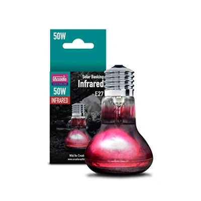 Image of Arcadia SBR50 Basking Solar Infra Red Heat Lamp Bulb