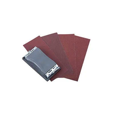 Image of wolfcraft Hand Held Sander Set, 41 pcs. I 2877000 Practical set for fine and even sanding