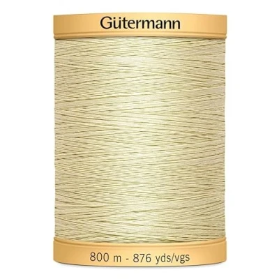 Image of Gutermann Natural Cotton Sewing Thread 800m 828 Each