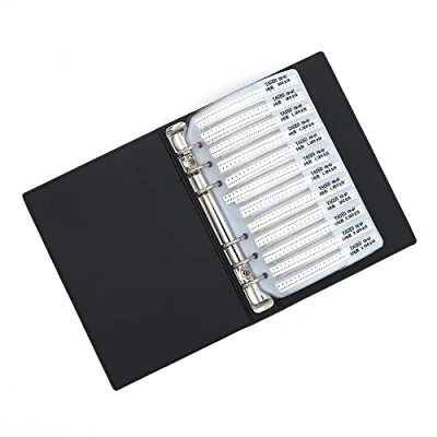 Image of Fasizi 1% 0805 SMD Resistor Assorted Folder (0 ohm 10M ohm) 170value x 50pcs = 8500pcs sample book