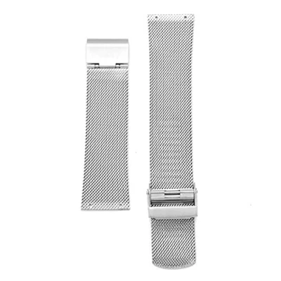 Image of 22mm Screwing Stainless Steel Watch Strap Replacement for Skagen (Silver)