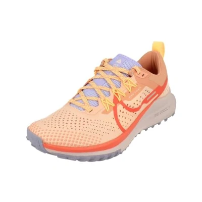Image of NIKE React Pegasus Trail 4 Women&#039;s Trainers Sneakers Running Shoes DJ6159 (Arctic Orange/Light Madder Root/Purple Pulse/Magic Ember 800) UK5 (EU38.5)