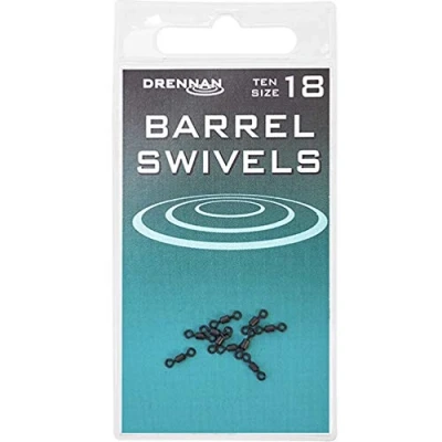 Image of Drennan Barrel Swivels For Fishing Pack Of 10: 18
