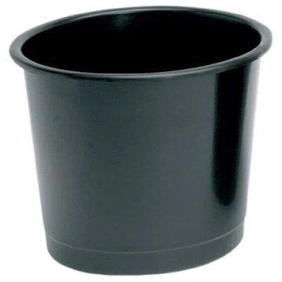 Image of 5 Star 330860 Waste Bin Polypropylene 14 Litres D304xH254mm Black