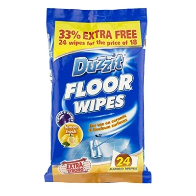 Image of Floor Wipes 4 By Duzzit
