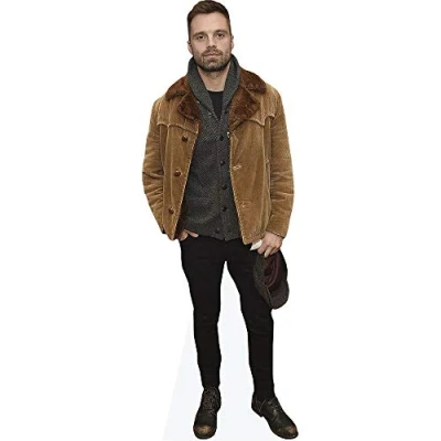 Image of Sebastian Stan (Brown Jacket) Mini Size Cutout
