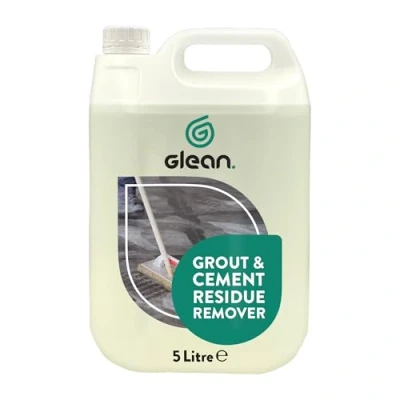 Image of GLEAN Grout &amp; Cement Residue Remover For Terracotta, Porcelain, Ceramic Tiles Acid Resistant Stone 5 Litre