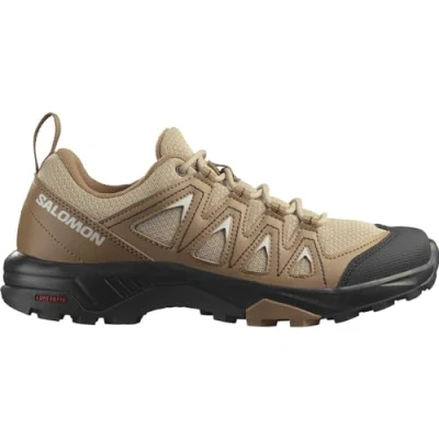 Image of SALOMON Women&#039;s X Braze Hiking shoe, Safari Toasted Coconut Rainy Day, 6 UK