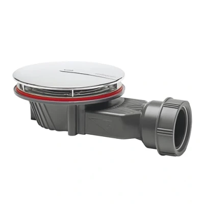 Image of Wirquin 30723397 Slim+ Brushed Nickel Dome