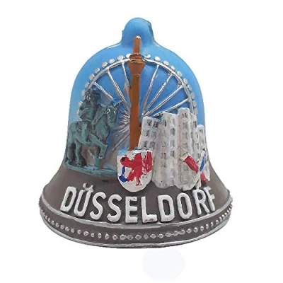 Image of Dusseldorf Germany 3D fridge magnet tourist souvenir gift &amp; collection Home kitchen decoration magnetic sticker refrigerator