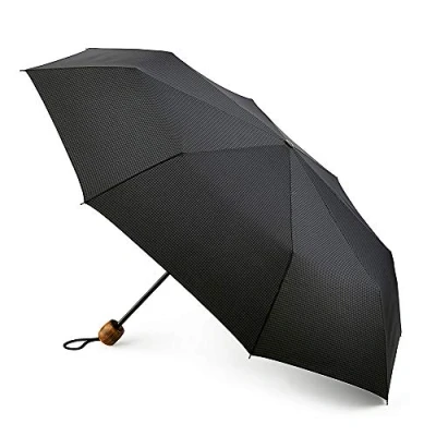 Image of Fulton Hackney 2 Umbrella Gingham Print, one size