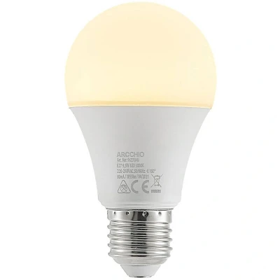 Image of Arcchio LED bulb E27 A60 9.5W opal 3,000K 1055lm