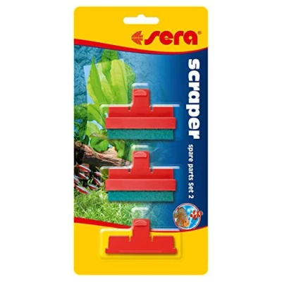 Image of Sera scraper aquarium windscreen cleaner a blade that helps to remove algae and other dirt particles from panes