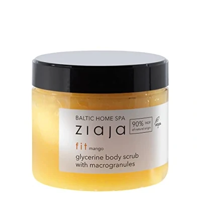 Image of Ziaja Baltic Home Spa Fit Coarse grained Glycerin Body Scrub with Mango Scent 300ml