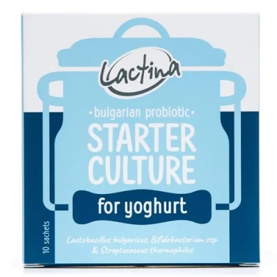 Image of Bulgarian Yogurt Starter Culture with Probiotics Natural Probiotic Homemade Yoghurt 10 Liters Lactobacillus bulgaricus