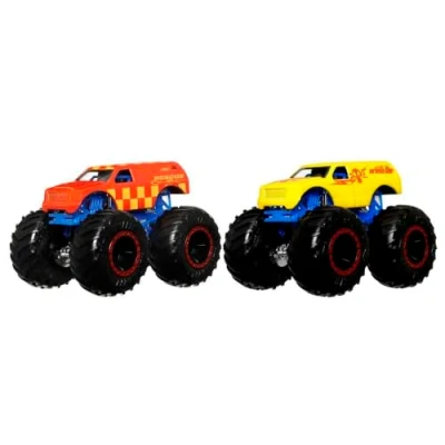 Image of Hot Wheels Monster Trucks 1:64 Color Shifter Demo Derby Toy Vehicle for Kids Ages 3+