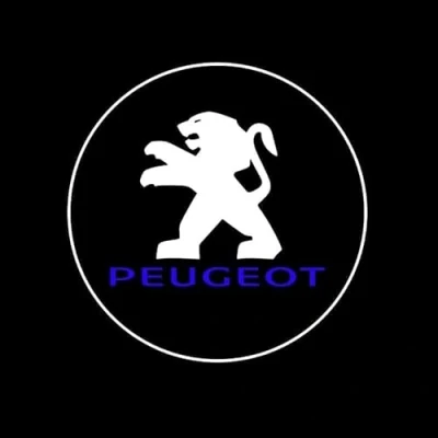 Image of FOXZY 2Pcs LED Welcome Light for Peugeot 2008/3008/4008/5008, Car Logo Door Lights Projector, Projector Ghost Shadow Puddle Accessories,3008