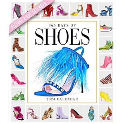Image of 365 Days of Shoes Picture A Day Wall Calendar 2024: An Obsessive Extravaganza