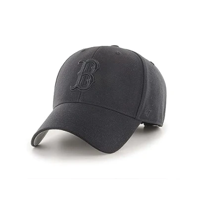 Image of &#039;47 Boston Red Sox MVP Adjustable Black on Hat, Black, One size