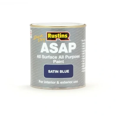 Image of RUSTINS ASAP Paint Blue 500ml