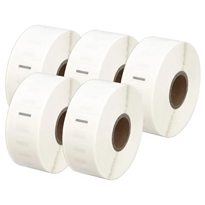 Image of 5 Compatible Rolls 11352 S0722520 25mm x 54mm Address Labels for LabelWriter 4XL 450 400 330 320 310 Twin Turbo Duo Seiko SLP 430 420 240 220 200 120 100 Pro Plus (500 per Roll)