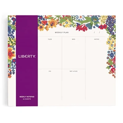 Image of Galison Liberty Margaret Annie Weekly Notepad