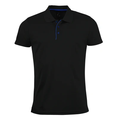 Image of Sols 01180 men&#039;s Polo shirt in Black