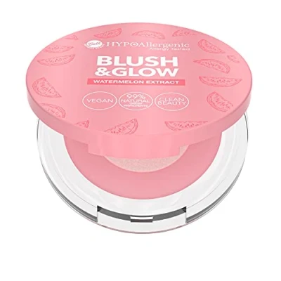 Image of Bell HYPOAllergenic Blush &amp; Glow Face Powder Vegan Allergy Tested 9g
