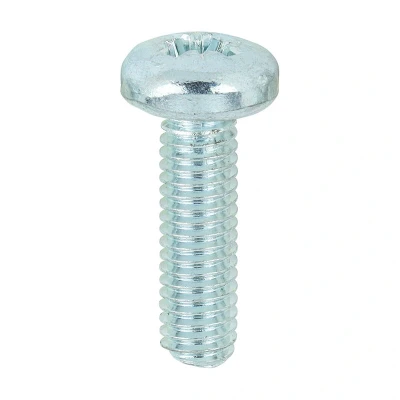 Image of 4x TIMCO Metric Threaded Machine Screws Pz Pan Head Zinc 6020PPM Pack of 100