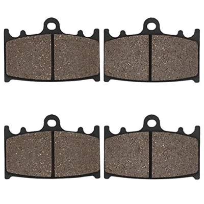 Image of Cyleto Front Brake Pads for Kawasaki ZXR750 ZXR 750 1989 1990 1991 1992 1993 1994 1995