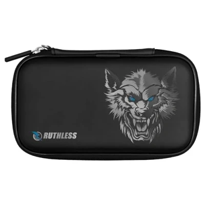 Image of RUTHLESS Dart Case Professional Darts Storage Wallet (Wolf)