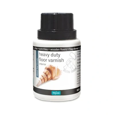 Image of Polyvine Heavy Duty Floor Varnish Dead Flat 100ml