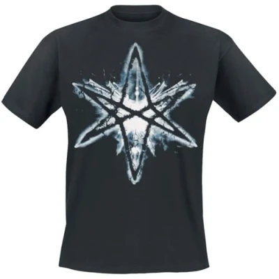 Image of Bring Me The Horizon Frosted Hex Mens Black T Shirt XXL (44 46)