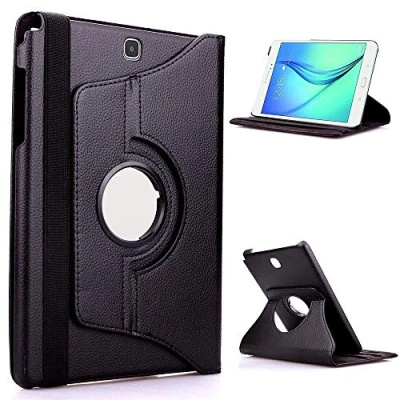 Image of JiuRui Cases &amp; Cover for Samsung Galaxy Tab S2 8.0 inch, Tablet Case 360 Swivel Bracket Fold Stand Full Flip Leather inch T710 T713 T715 T719 SM