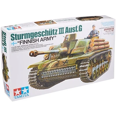 Image of Tamiya 300035310 WWII Assault Gun III G Finland 1942 Model Kit 1: 35
