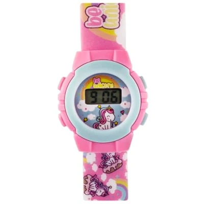 Image of Coriex Children&#039;s Watches Trendy Digital for Kids: Stylish and Practical Boys Trendsetters Time Date in Various Designs, Unicorn, Strap.